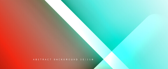 Obraz premium Fluid gradients with dynamic diagonal lines abstract background. Bright colors with dynamic light and shadow effects. Vector wallpaper or poster