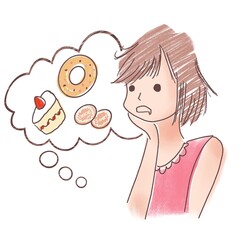 甘いお菓子の誘惑