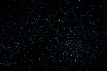 Black granite slabs with blue glow crystals