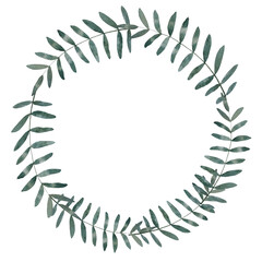 Beautiful watercolor drawing of bright flowers and green branches. Close-up, no people, texture. Congratulations for loved ones, relatives, friends and colleagues