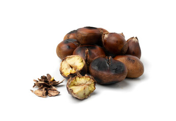 Grilled Sweet Chestnuts, Healthy Autumn and Christmas Food