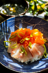 Homemade Chiraishi Rice Bowl