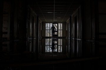 Abandoned hallway