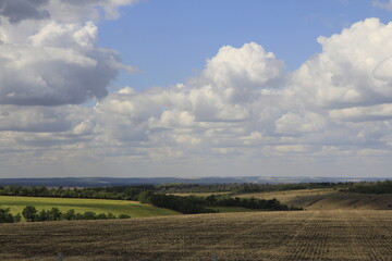 Obraz premium Landscape with clouds and sky