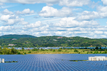 岡山県瀬戸内市牛窓のメガソーラー