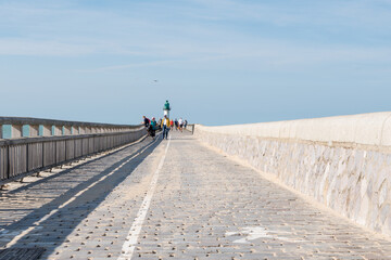 Jetée du port de Calais