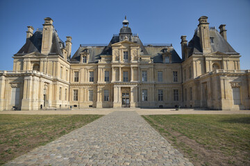 Fototapeta na wymiar Façade du château de Maisons, France
