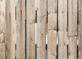 Wooden boards on the fence as an  background.