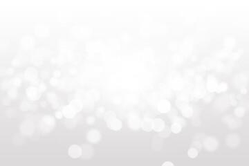 White and gray bokeh background.Abstract blur background.