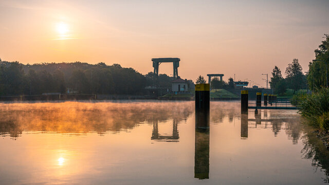 Kanal Schleuse