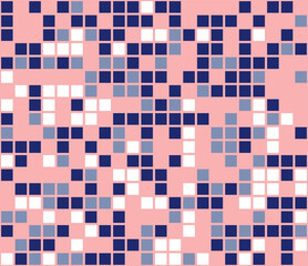 Color mosaic. Colorful background. Abstract seamless pattern. Vector illustration.