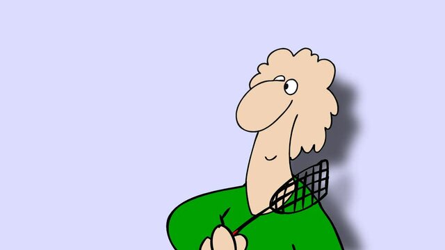 UFO ON MY NOSE
Small joke about fly swatting.2D cartoon animation.HD 1080.