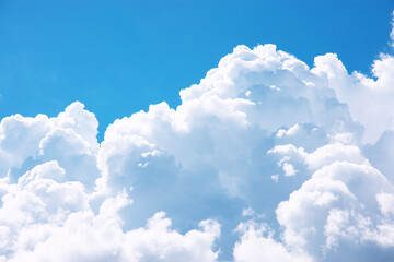 青空と雲　入道雲