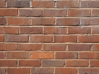 dark red brick texture background in Town