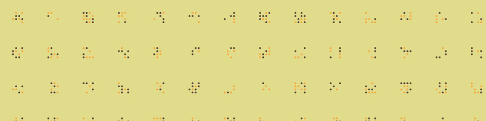 Abstract Color Halftone Dots generative art background illustration