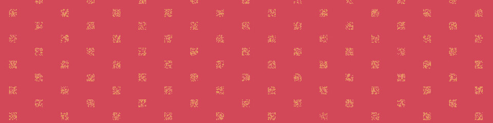 Abstract Color Halftone Dots generative art background illustration