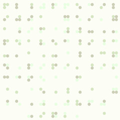 Abstract Color Halftone Dots generative art background illustration