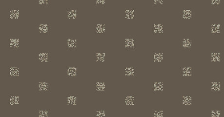 Abstract Color Halftone Dots generative art background illustration