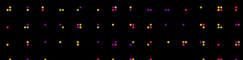 Abstract Color Halftone Dots generative art background illustration