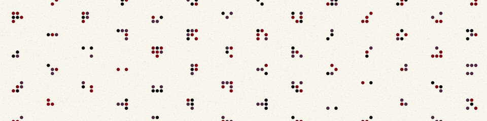 Abstract Color Halftone Dots generative art background illustration