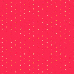 Abstract Color Halftone Dots generative art background illustration