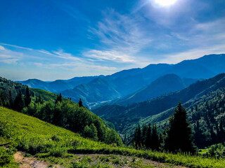 Obraz premium landscape in the mountains