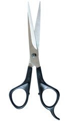 professional hairdressing scissors tool isolated