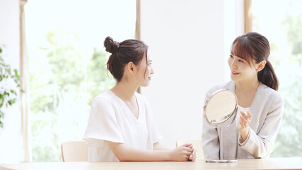 Obraz premium メイクアップアドバイス イメージ