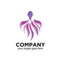 modern betta fish logo