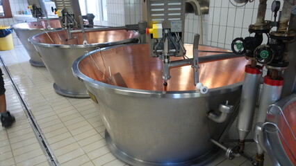 Vasche per la lavorazione del Parmigiano