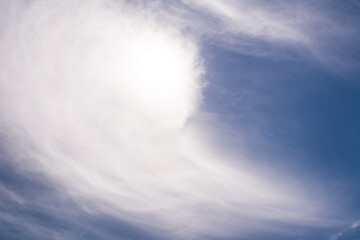 Fototapeta premium 青空と雲