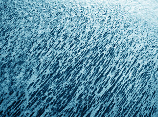 Abstract water color painting ocean wave on paper .