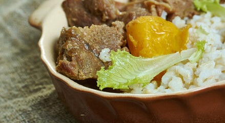Congolese mutton stew