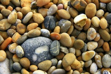 stones on the beach
