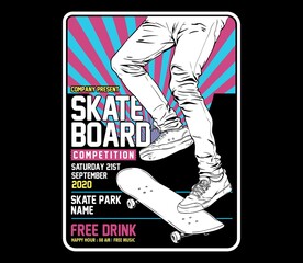 Skateboard Fler graphic © Rofik