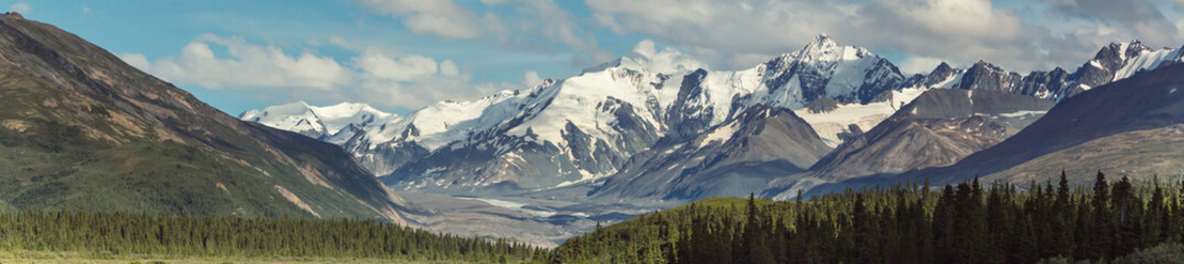 Fototapeta premium Mountains in Alaska