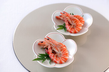 海老のうま煮　おせち料理