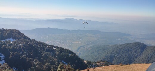 view from the top of mountain