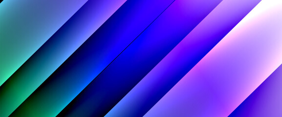 Fluid gradients with dynamic diagonal lines abstract background. Bright colors with dynamic light and shadow effects. Vector wallpaper or poster