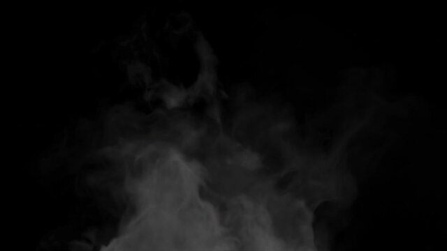Smoke on Pan Loop. This work have alpha channel with seamless loop animation you can place smoke on footage or background and easier to change color.