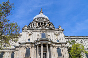 Fototapeta na wymiar Die St. Pauls Kirche in London