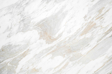 Obraz na płótnie Canvas white beige color marble texture background with beautiful special natural mineral line pattern
