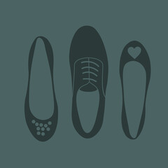 beautiful bright colorful clothing illustration on background