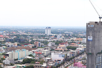 Fototapeta premium aerial view country