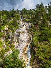 Die Almbachklamm im Berchtesgadener Land
