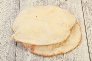 Traditional Pita bread for snack