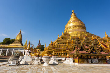 Shwezigon Pagoda in Myanmar