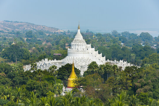 Hsinbyume Pagoda in Myanmar