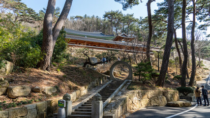 Korean buddhist temple