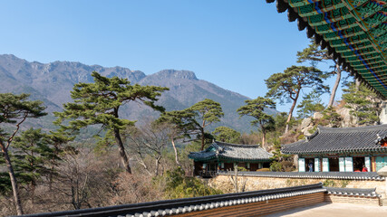 Korean buddhist temple